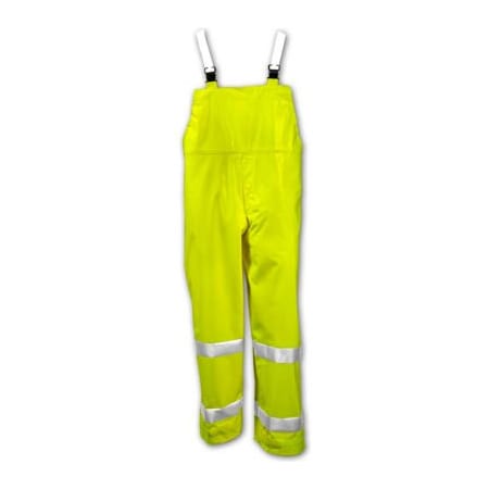 Tingley Tingley O53122 Comfort-Brite Snap Fly Front Overall, Fluorescent Lime, 3XL O53122.3X